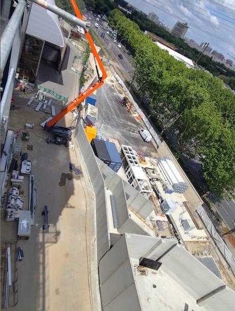 Nettoyage de chantier — après